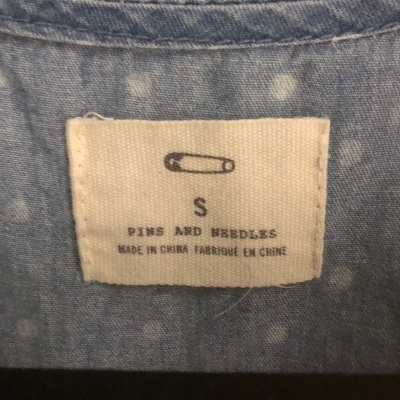 PINS & NEEDLES - CHAMBRAY CROCHET SUNDRESS - Picture 8 of 8